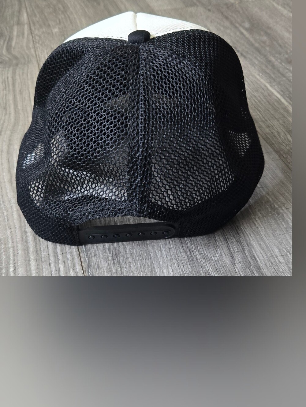 Sanrio Badtz-Maru Black White Mesh Trucker Snapback Hat 2024. - Picture 4 of 5